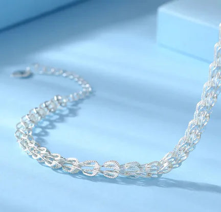 Ever Elegant Simple Silver Bracelet