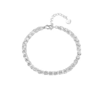 Ever Elegant Simple Silver Bracelet