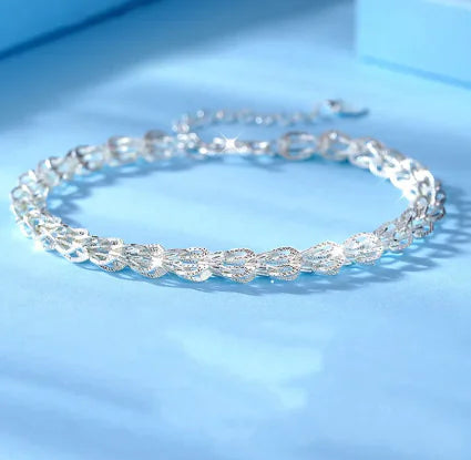 Ever Elegant Simple Silver Bracelet